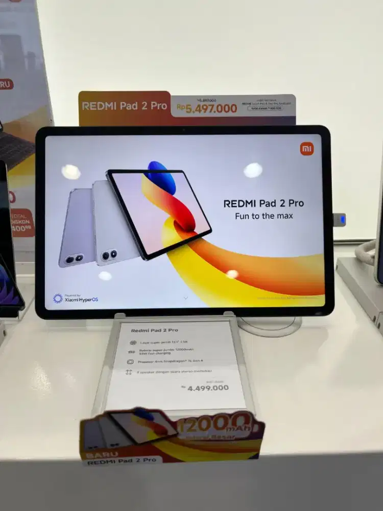 Redmi Pad 2 Pro Diskon bank 200k