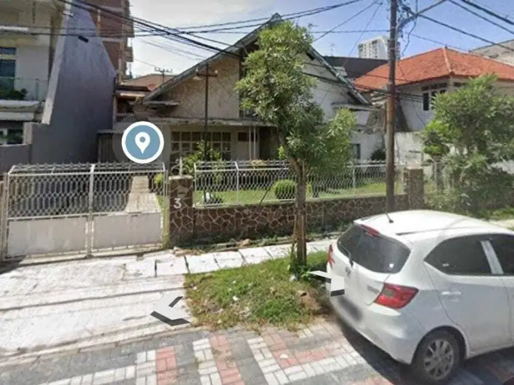 JUAL RUMAH HITUNG TANAH AREA KOMERSIAL RAYA CEMPAKA SURABAYA PUSAT