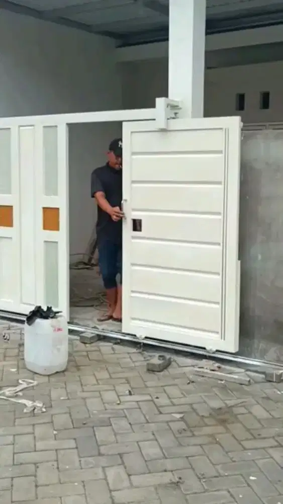 Bengkel las Lampung tralis kanopi tangga pintu pagar balkon