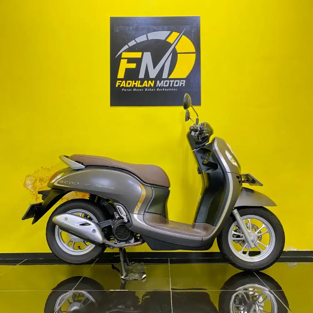 Honda Scoopy 2021 remote lengkap pajak hidup