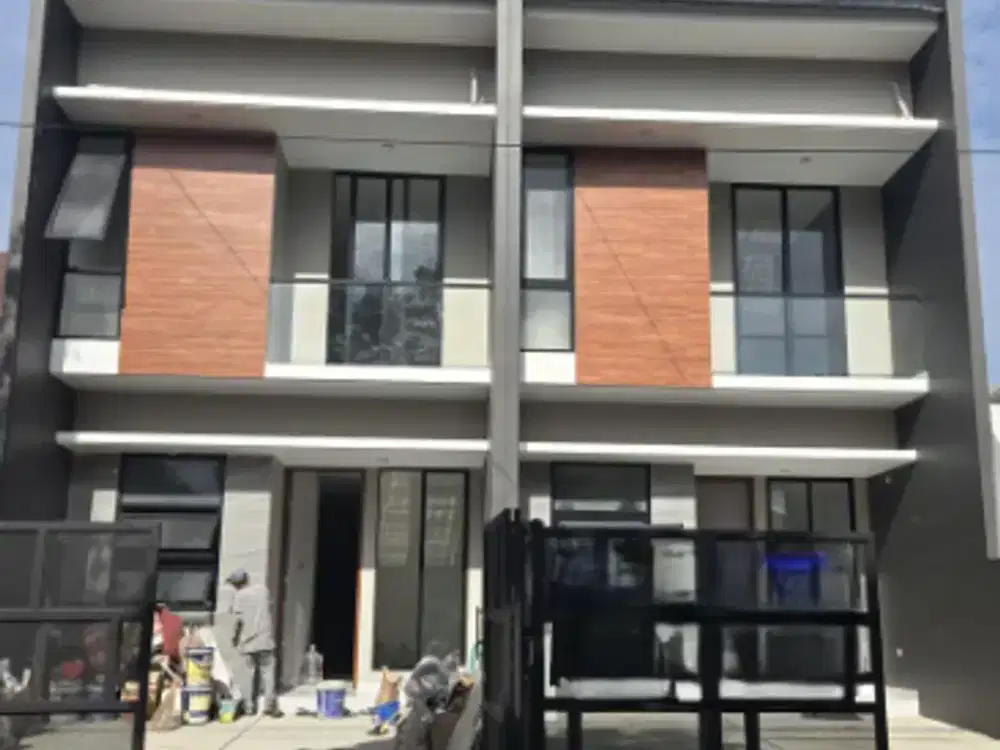 Rumah Modern Baru Gress Siap Huni Lokasi Baruk Utara Rungkut Surabaya Timur