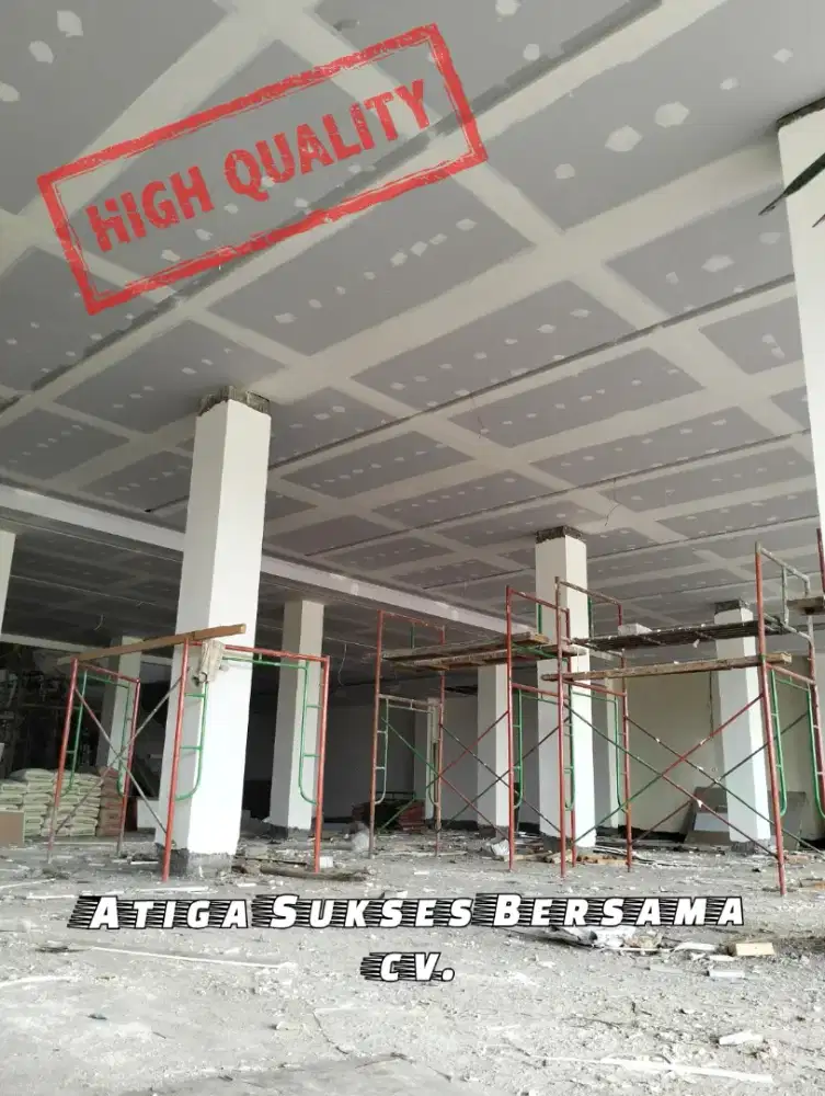 Pasang Plafond Gypsum&PVC SURABAYA