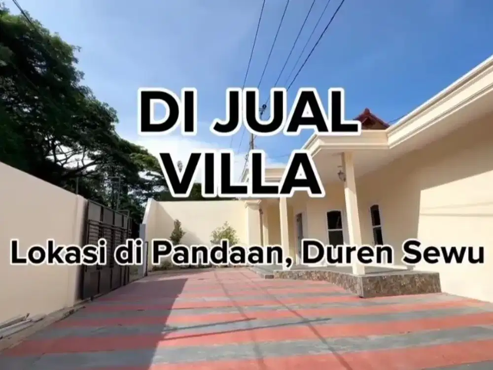Villa Duren Sewu Pandaan
