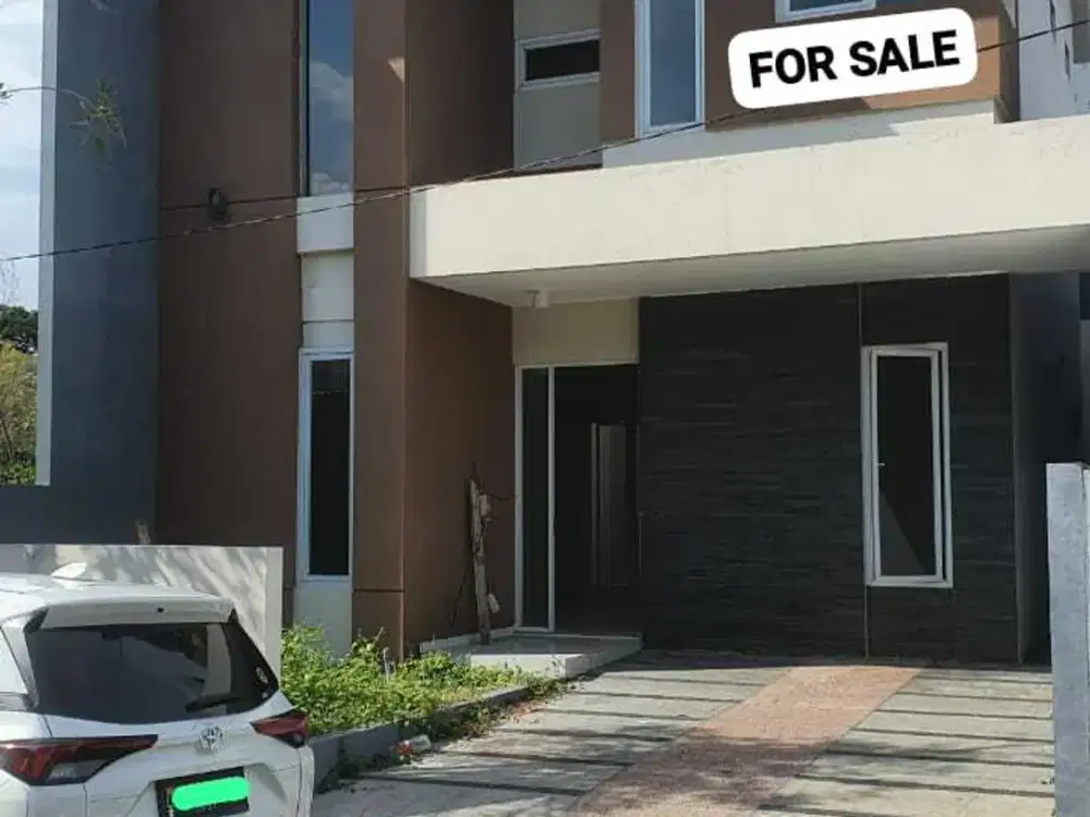 JUAL RUMAH BUKIT PALMA BARU 2 LANTAI BANGUNAN KOKOH BAGUS MURAH