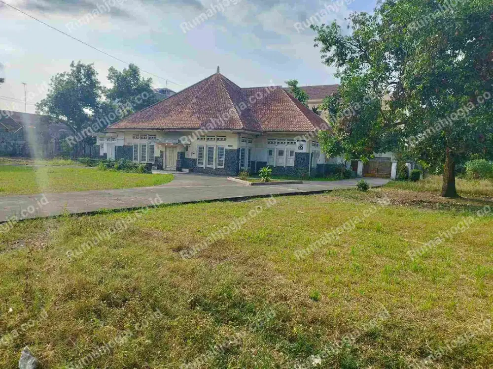 tanah bonus bangunan rumah Belanda barat keraton jogja