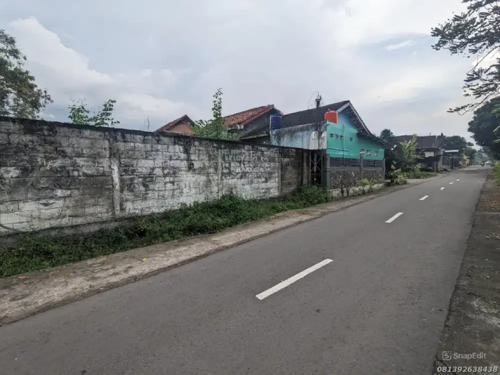 Dekat Ke Kampus UGM Tanah Area Jl. Kaliurang Km 8 Sleman Siap Bangun  ~