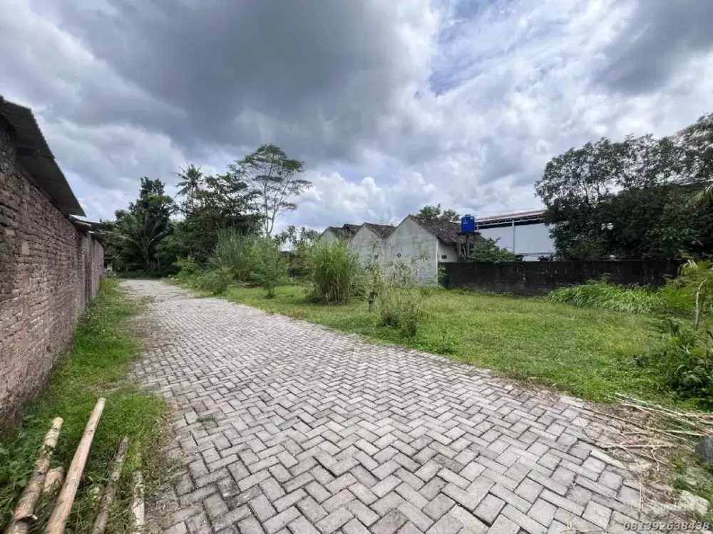 Dijual Tanah Jogja Sleman Dekat Pasar Tempel Strategis