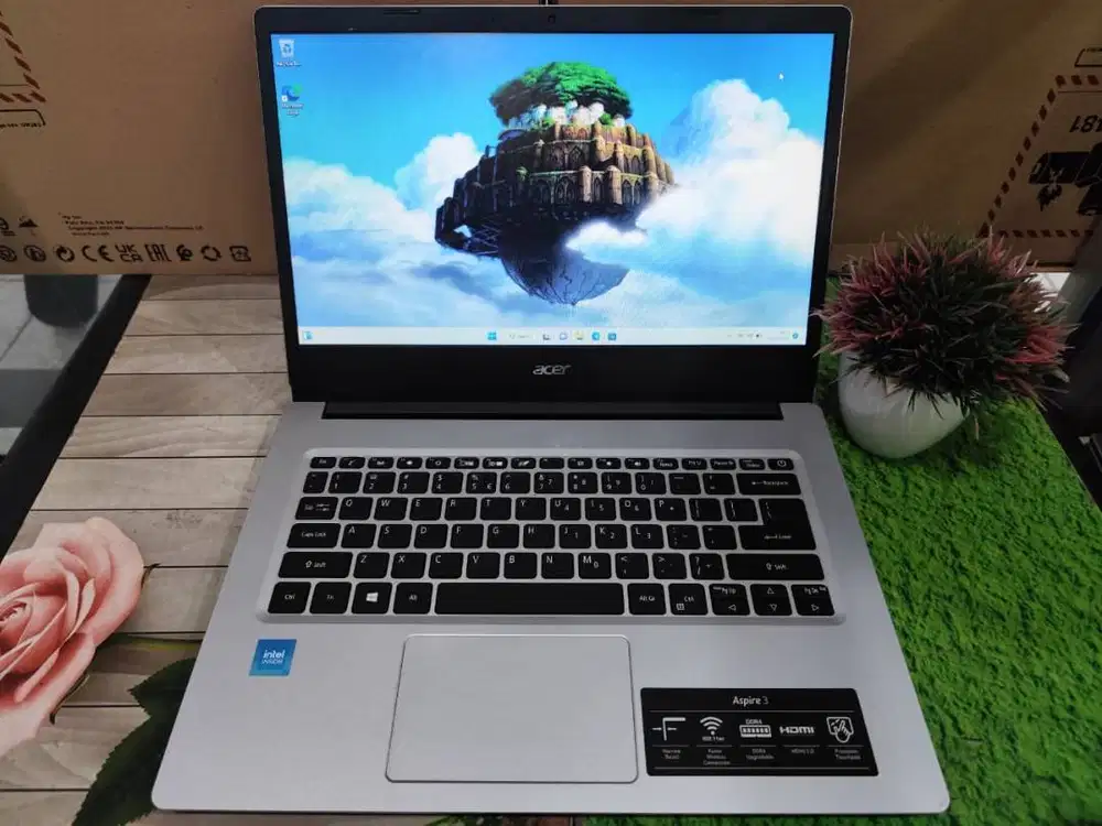LAPTOP ACER ASPIRE 3 A314-35 INTEL CELERON N5100 RAM 4GB SSD 256GB