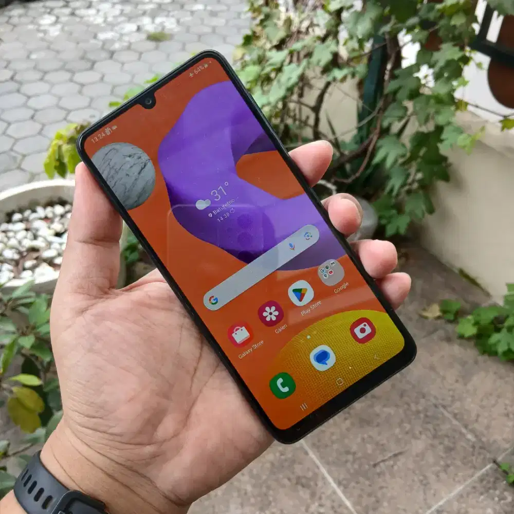 Samsung M22 6/128GB bekas garansi resmi sein