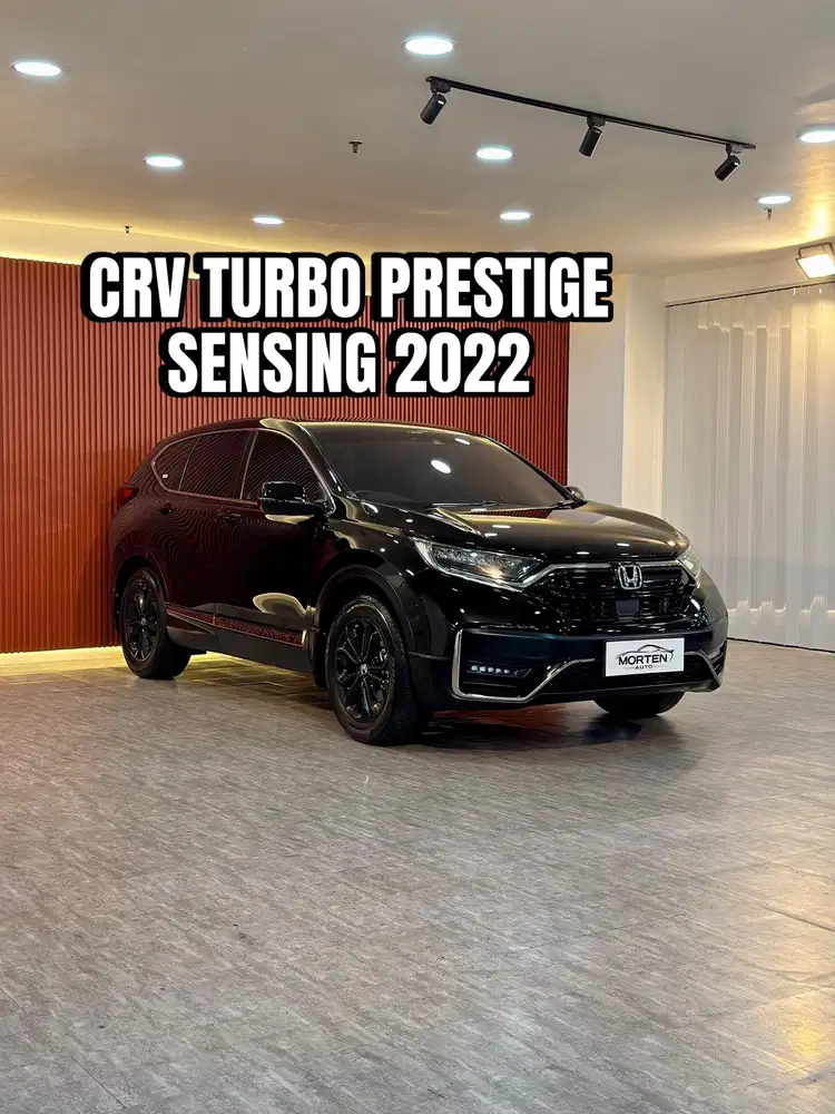 Honda CRV Turbo Prestige Black Edition Sensing 2022