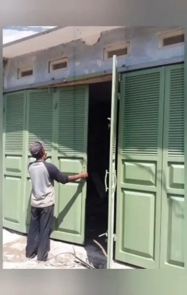 Pintu Panel  Kanopi Palembang Jaya