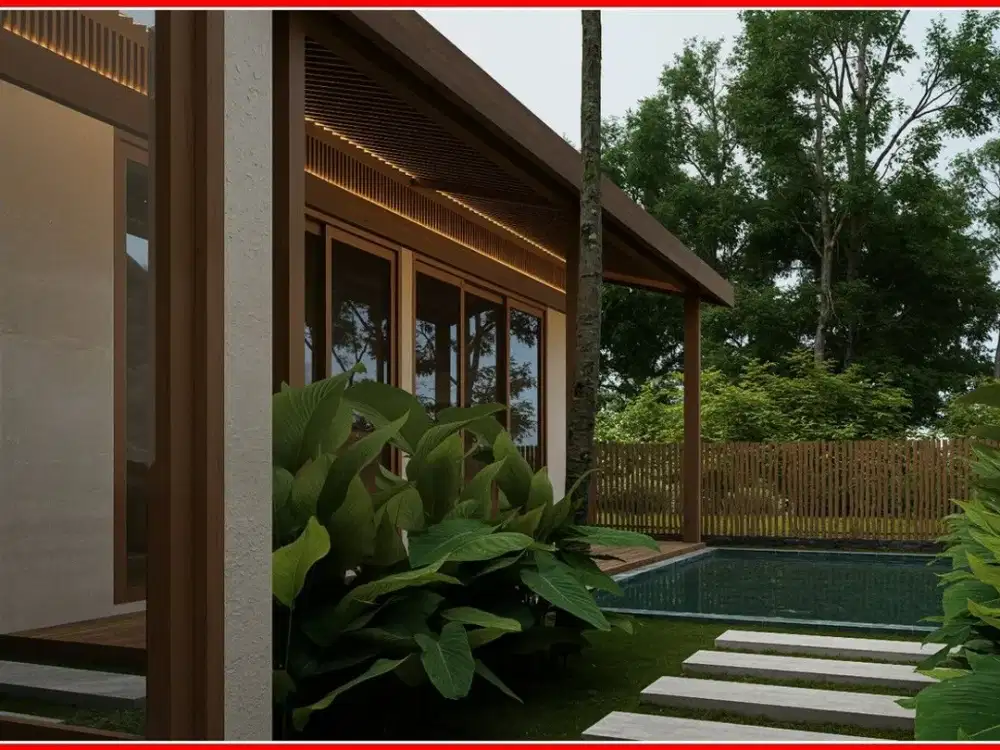 Dekat Kampus UII, di Jakal km 14, Villa Jogja dijual Lengkap SHM-IMB