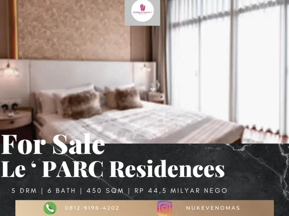 For Sale Le Parc Residence 4BR+1 Full Furnished Tower THE TERRACES