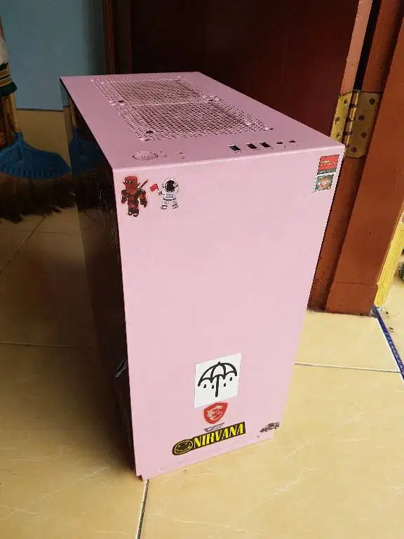 Casing AIGO Darkflash DLM21 Pink MATX