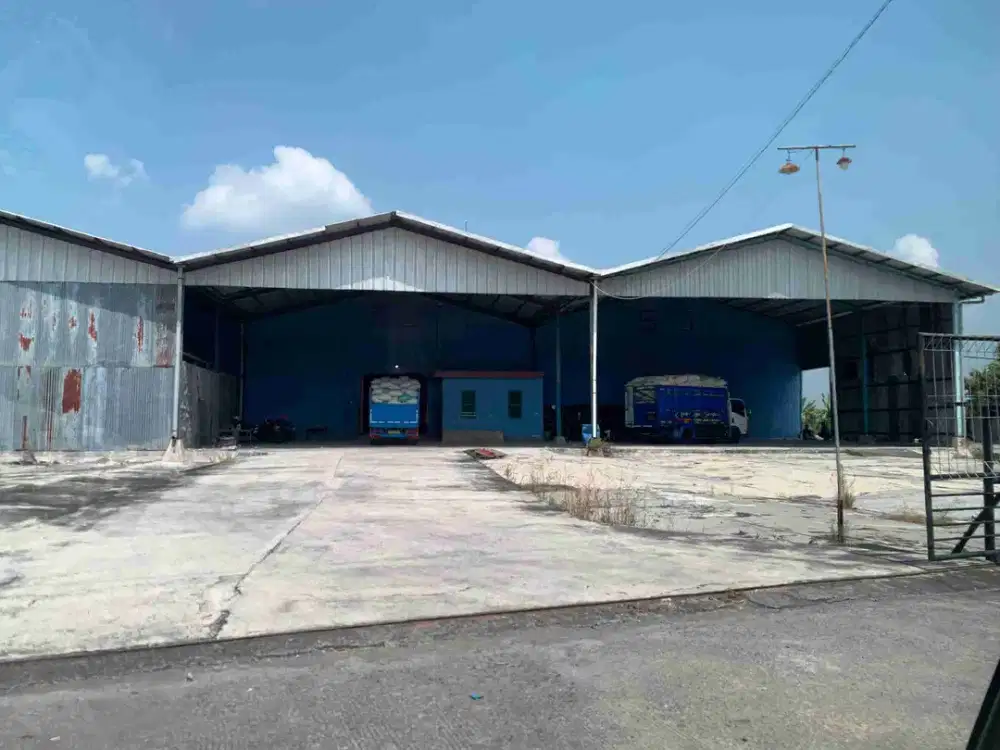 DIJUAL CEPAT TANAH DAN GUDANG AREA DEMAK