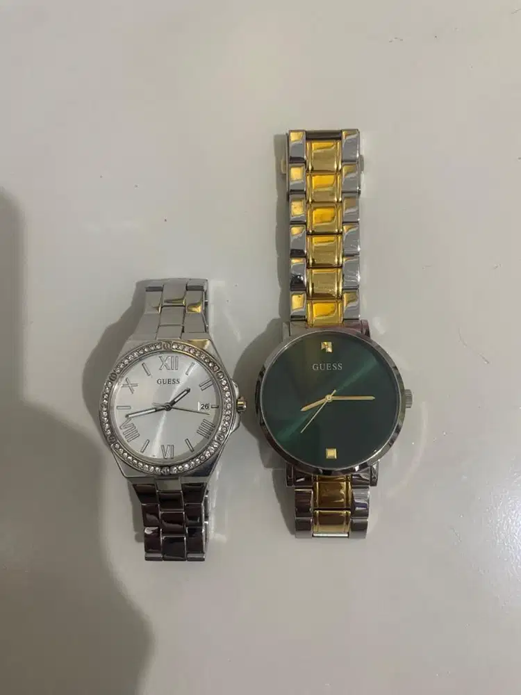 Jam Second GUESS rasa Baru Bening