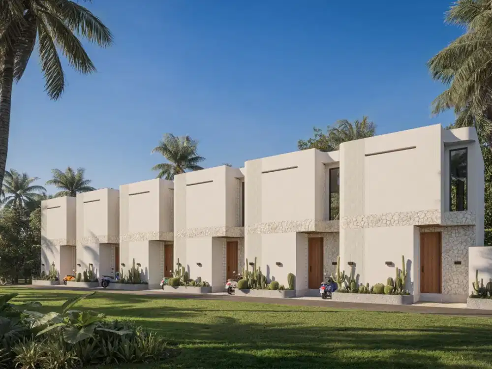 Villa 1-Kamar Tidur dengan Desain Tropis Modern di Uluwatu