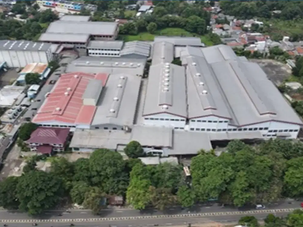 DIJUAL CEPAT PABRIK JL. RAYA BOGOR KM 38,2 CILANGKAP, TAPOS, KOTA DEPOK