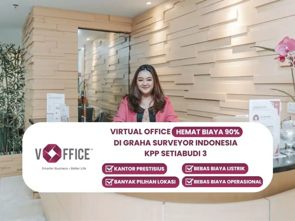 Sewa Kantor Virtual Office di Graha Surveyor Indonesia KPP Setiabudi 3
