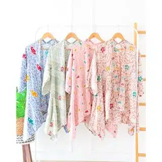 OUTER BERLENGAN BATIK WANITA