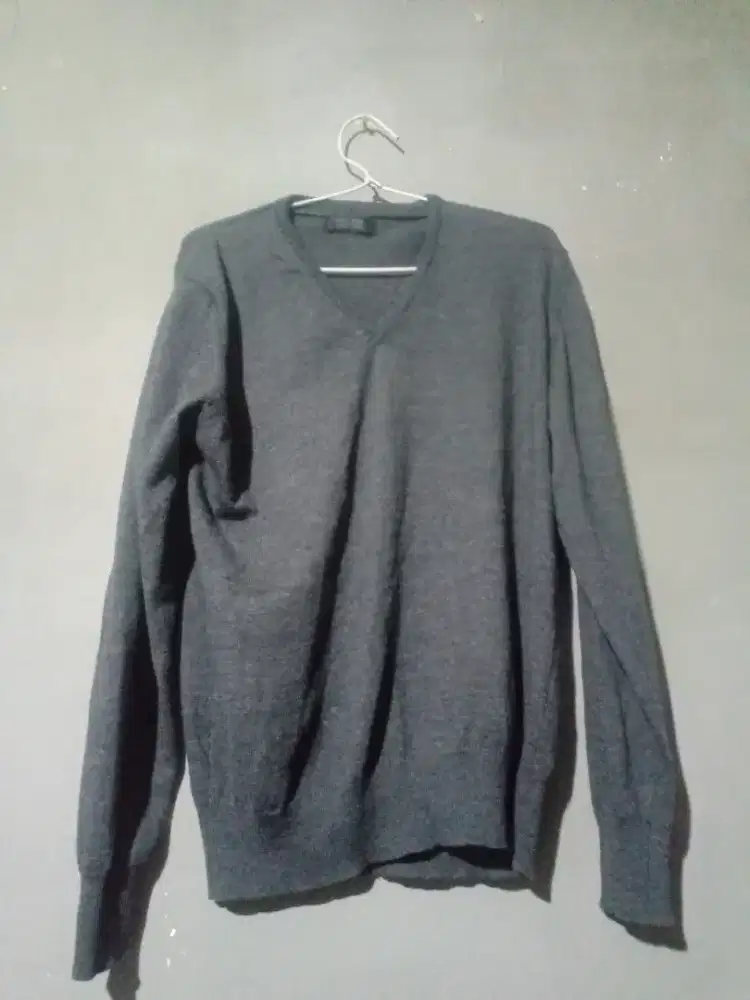 Sweater ZARA Original warna Abu