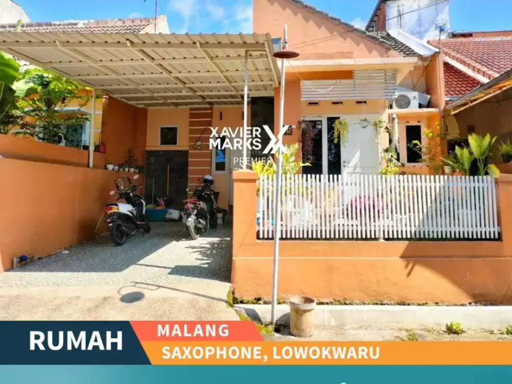 Rumah Siap Huni Dekat ke Suhat di Saxophone Lowokwaru Malang