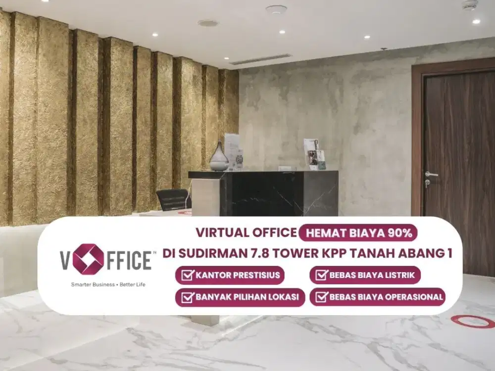 Sewa Kantor Virtual Tahunan Area Sudirman Jakarta Pusat