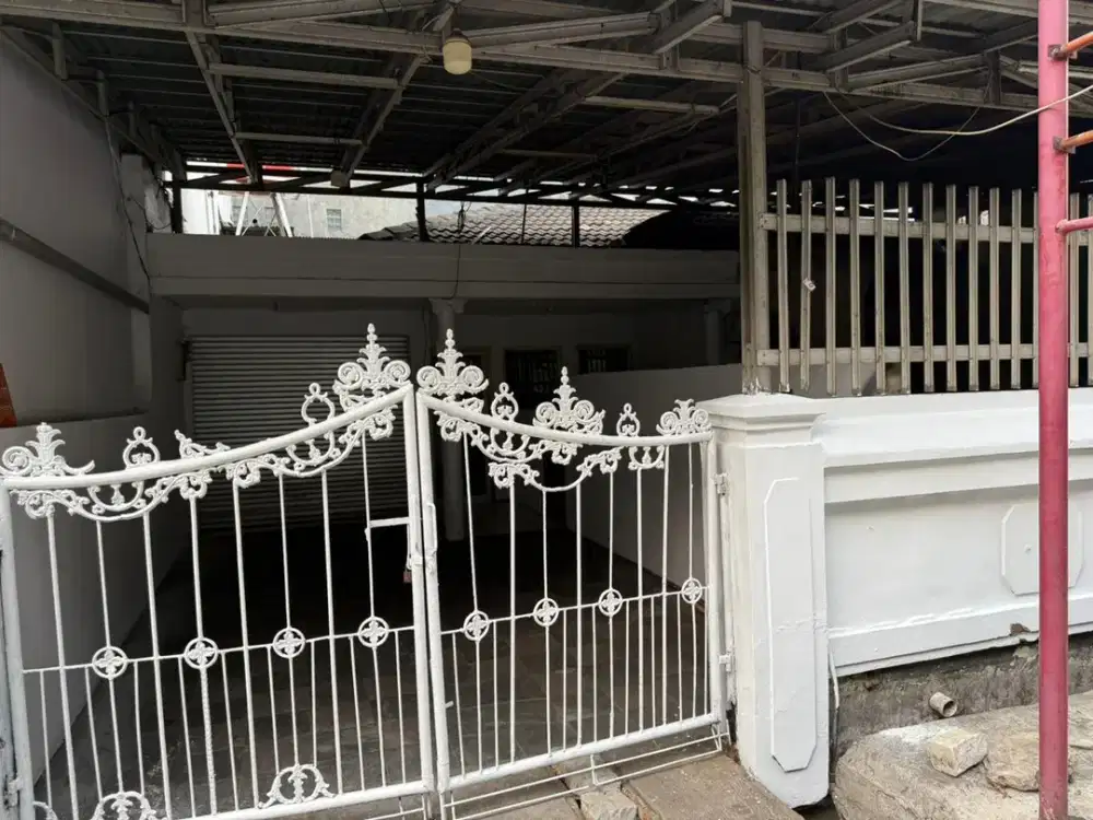 Rumah lama Kopyor Raya Kelapa Gading 10x20m jalan raya, cocok untuk usaha