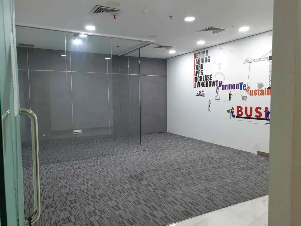 AVAILABLE FOR RENT PARTITION OFFICE SAHID SUDIRMAN