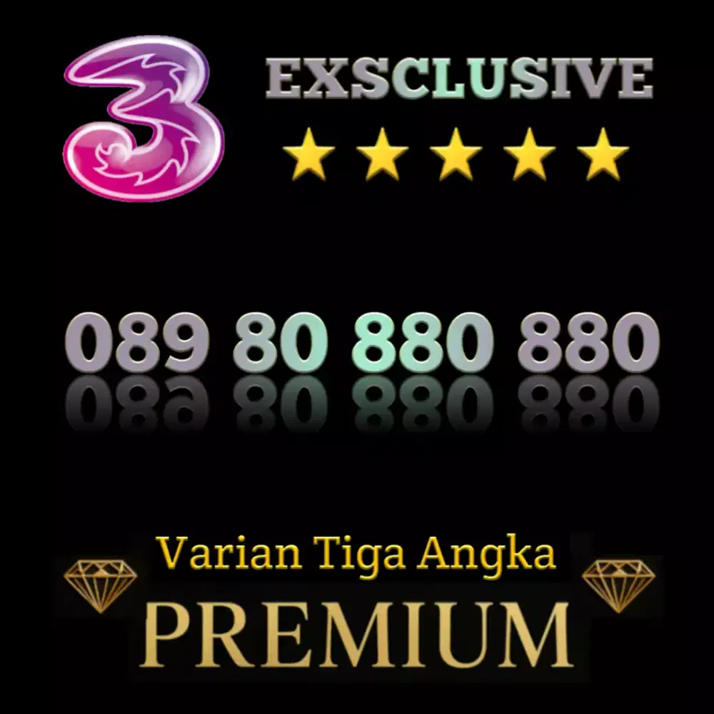 Nomor Cantik Super Exsclusive Varian Limited Edition Berkualitas