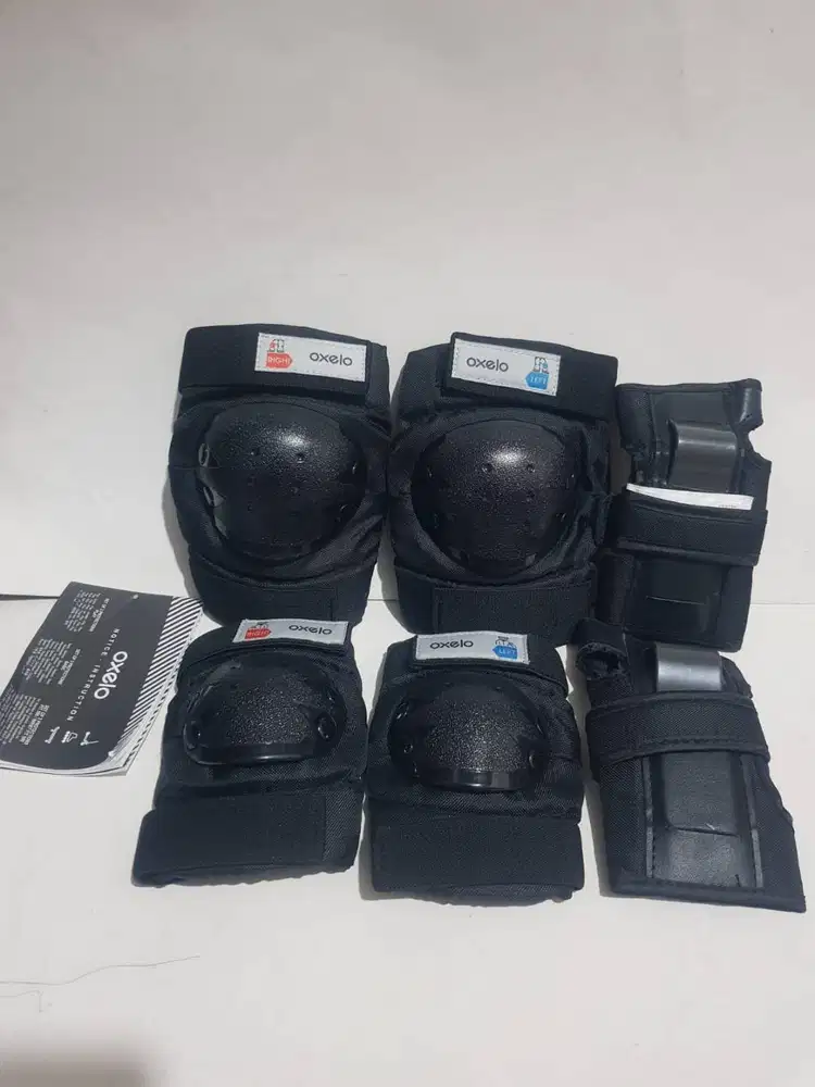 Deker OXELO dekker Pelindung sepatu roda skuter skateboard inlineskate