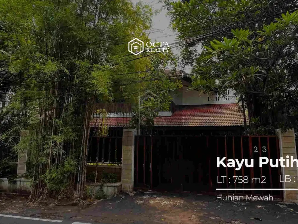 Di Jual Rumah Mewah dan Luas di Kayu Putih Jakarta Timur