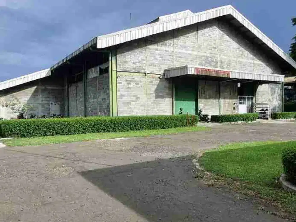 Disewa gudang bebas banjir akses kontainer di Sultan Agung Bekasi