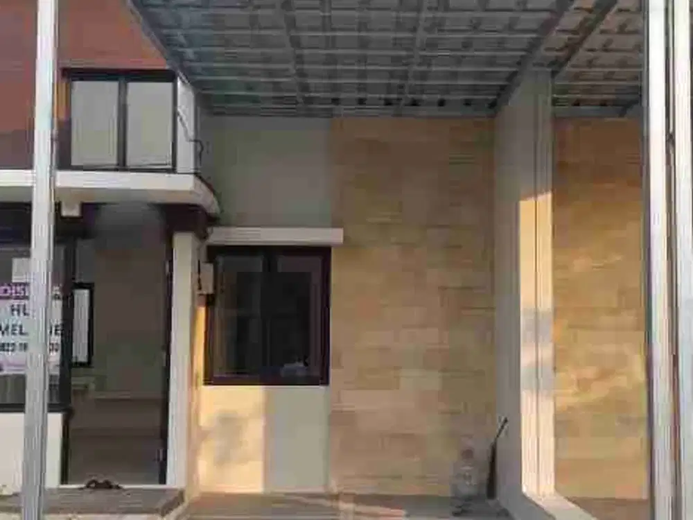 Disewa rumah gandeng 2unit siaphuni di Segara City Cluster Feia Bekasi