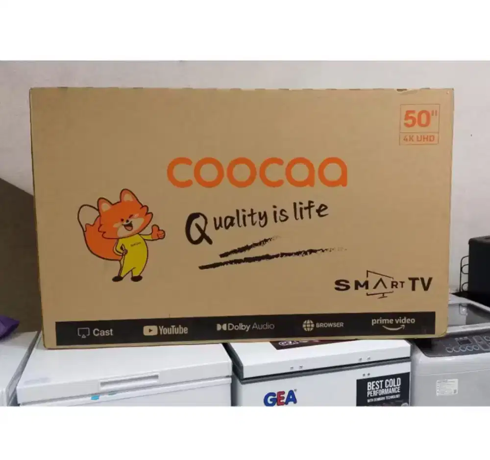MURAH TV 50 INCI UHD 4K COOCAA GARANSI RESMI 3 TAHUN