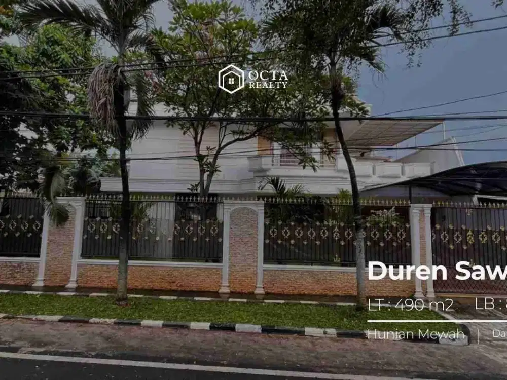 Di Jual Rumah Mewah dan Luas di Duren Sawit Jakarta Timur