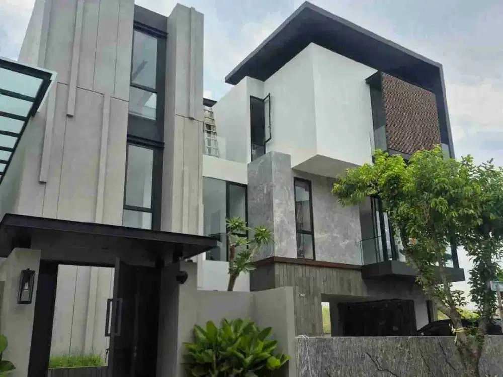 JUAL RUMAH CITRALAND UTAMA TROPICAL MINIMALIS 3 LANTAI BARU GRESS MEWAH BAGUS