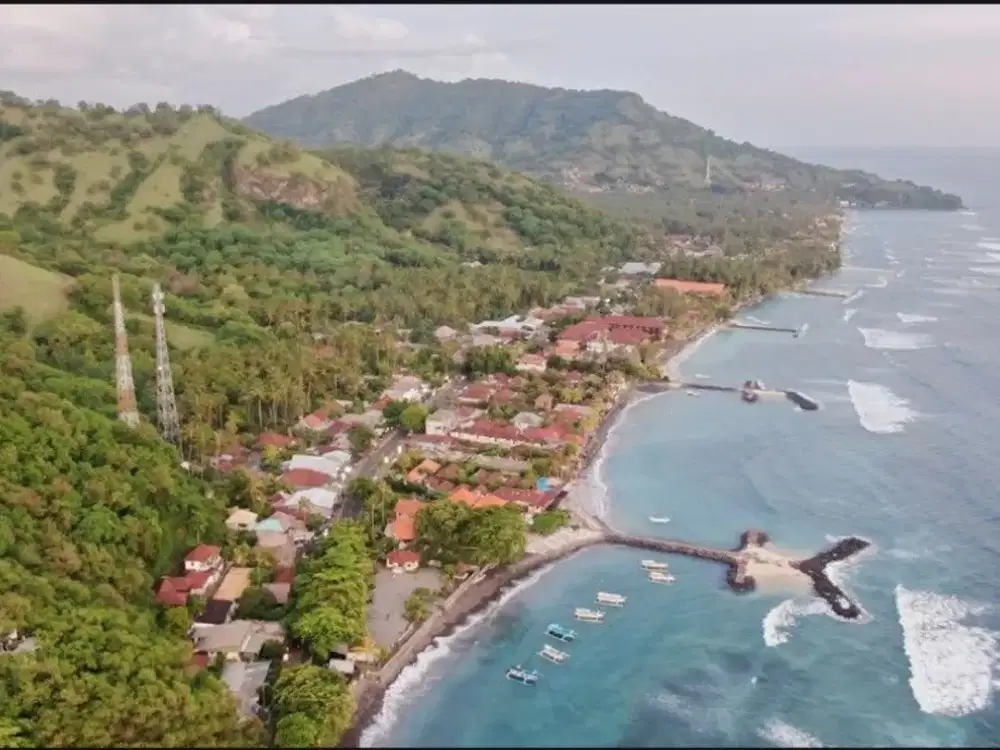 Leasehold unblock view 7,5ha Bukit Candidasa Karangasem