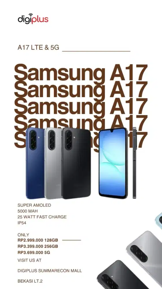 SAMSUNG A17 LTE 128/256 LTE/5G