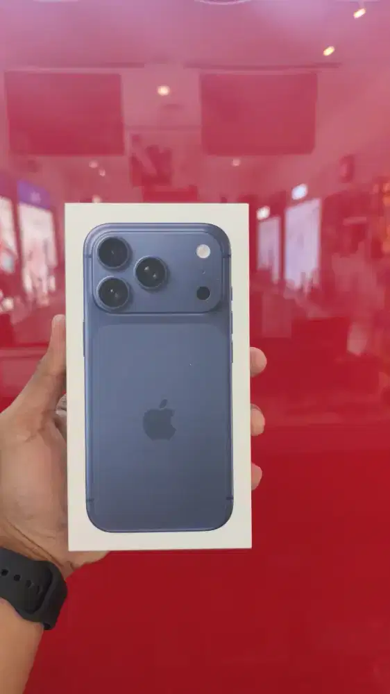 Ready IPHONE 17ProMax 256 Deep Blue Garansi Resmi Stock Terbatas