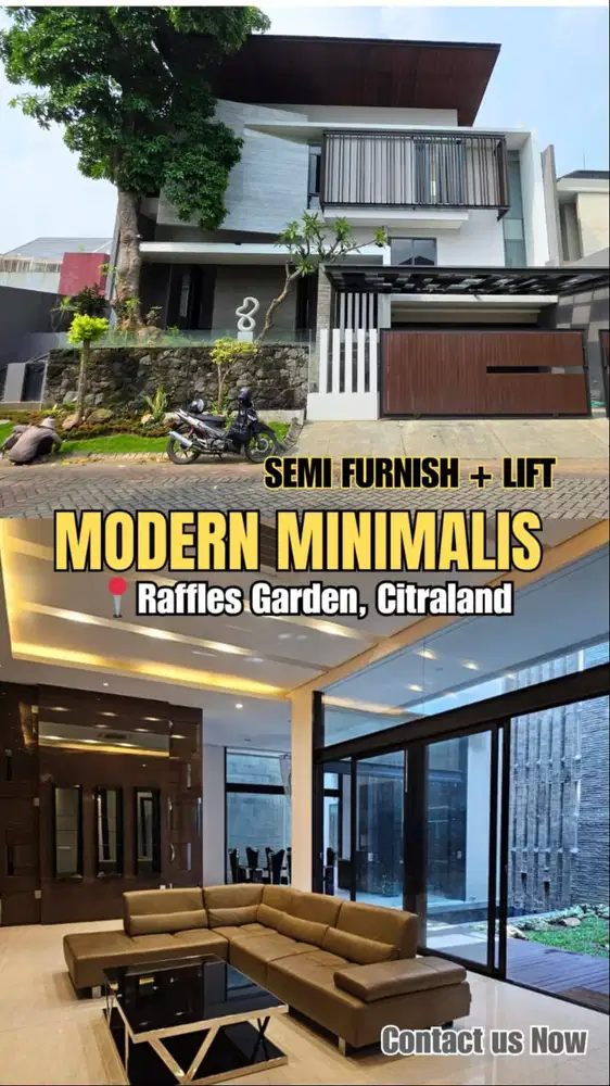 Mewah Modern Tropical ADA LIFT CITRALAND UTAMA Surabaya barat