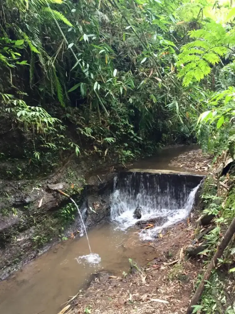 Tanah cantik murah dengan pemandangan lembah