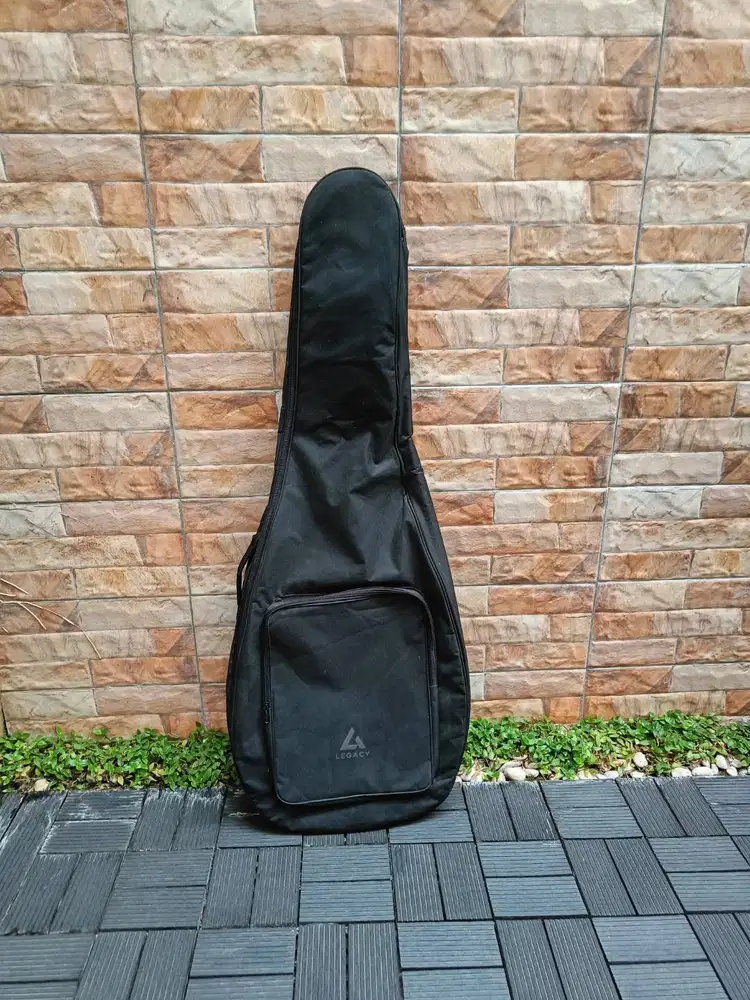 Tas sarung softcase gitar legacy size gede bs yamaha cort akustik