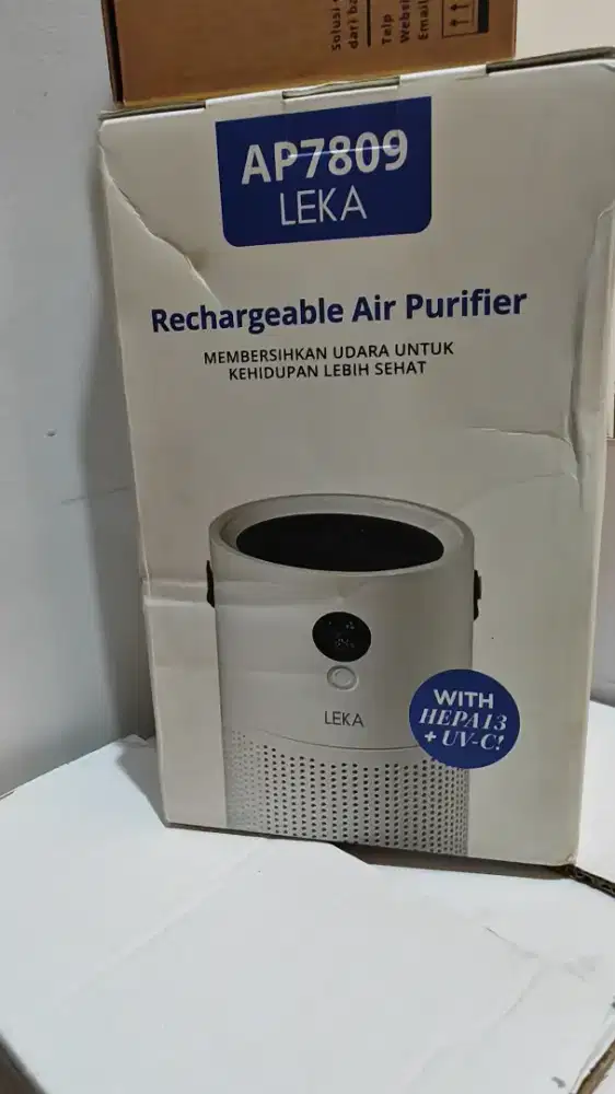 leka air purifier ap7809 pembersih udara dan extra filter
