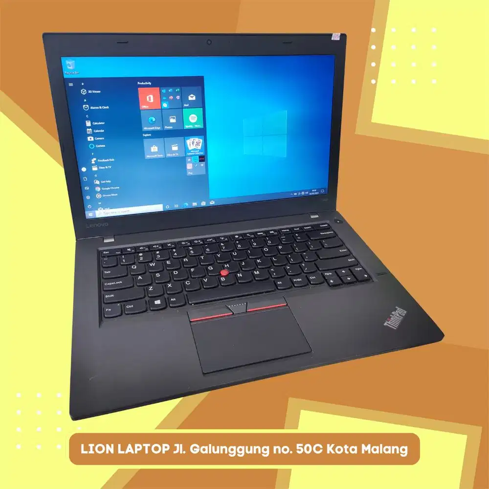 RAM 8GB Core i5 SSD 256GB Lenovo Thinkpad T460 [13|11]