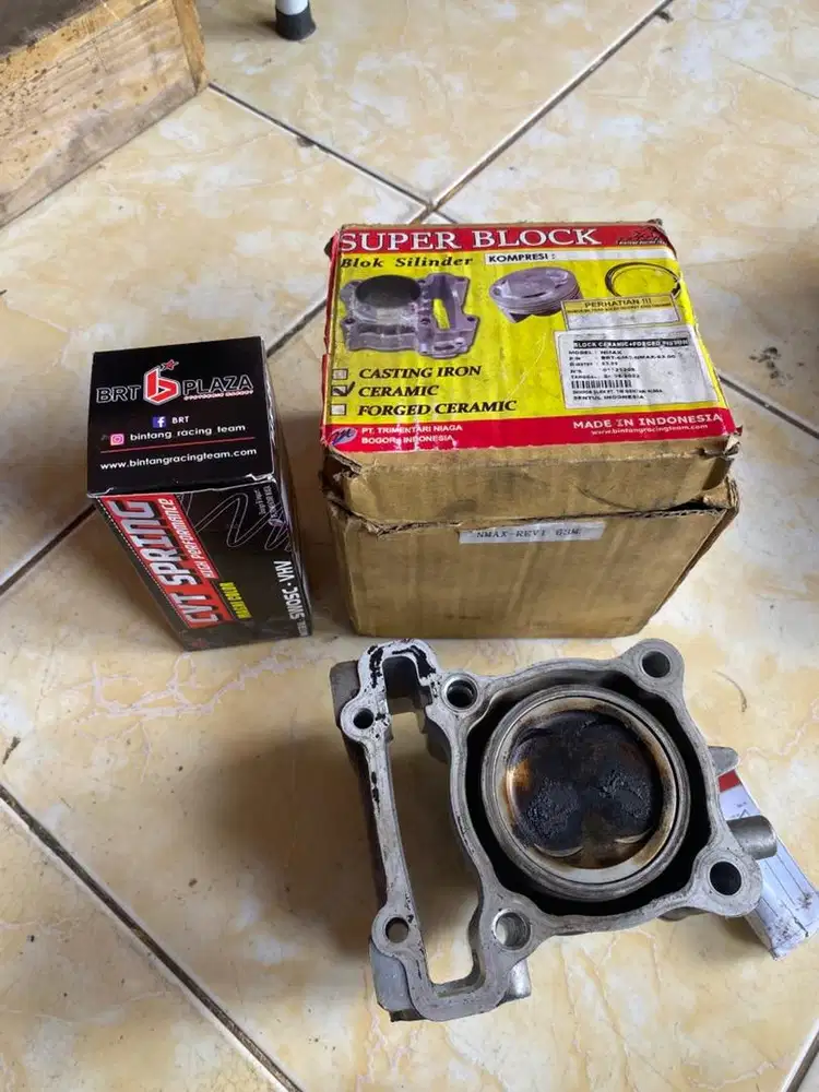 Blok & Piston BRT 62mm (PnP Aerox/Nmax Old & New)