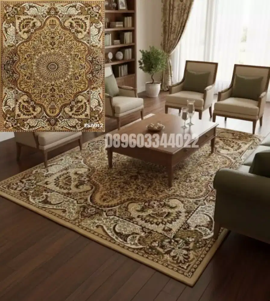 Karpet Permadani premium klasik abstrak collection
