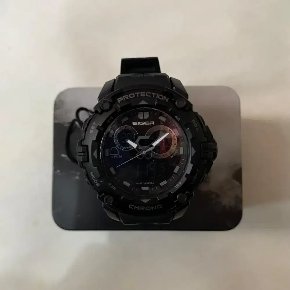 Original Jam Tangan Eiger Alverstone Watch Analog Digital