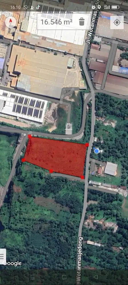 DIJUAL TANAH MASUK LEWAT NGORO INDUSTRIAL PARK