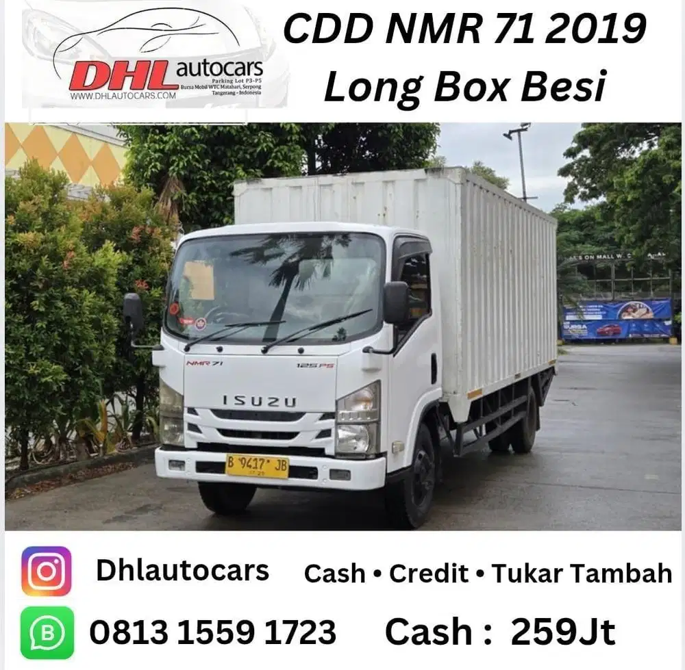 Isuzu Elf NMR 71 mt 2019 Long Box Besi